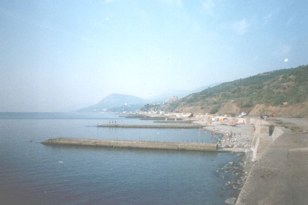 Алушта, Крым, 25 августа 2002
